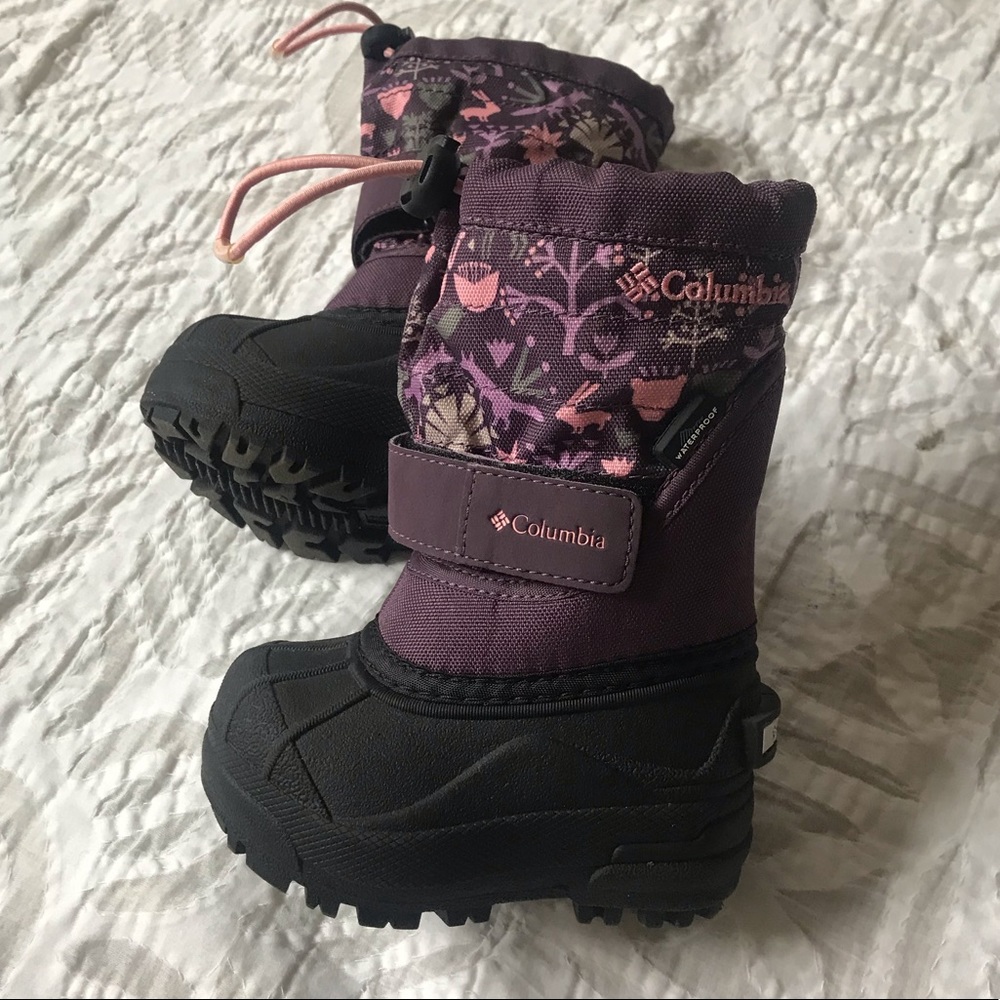 Columbia snow boots toddler 5